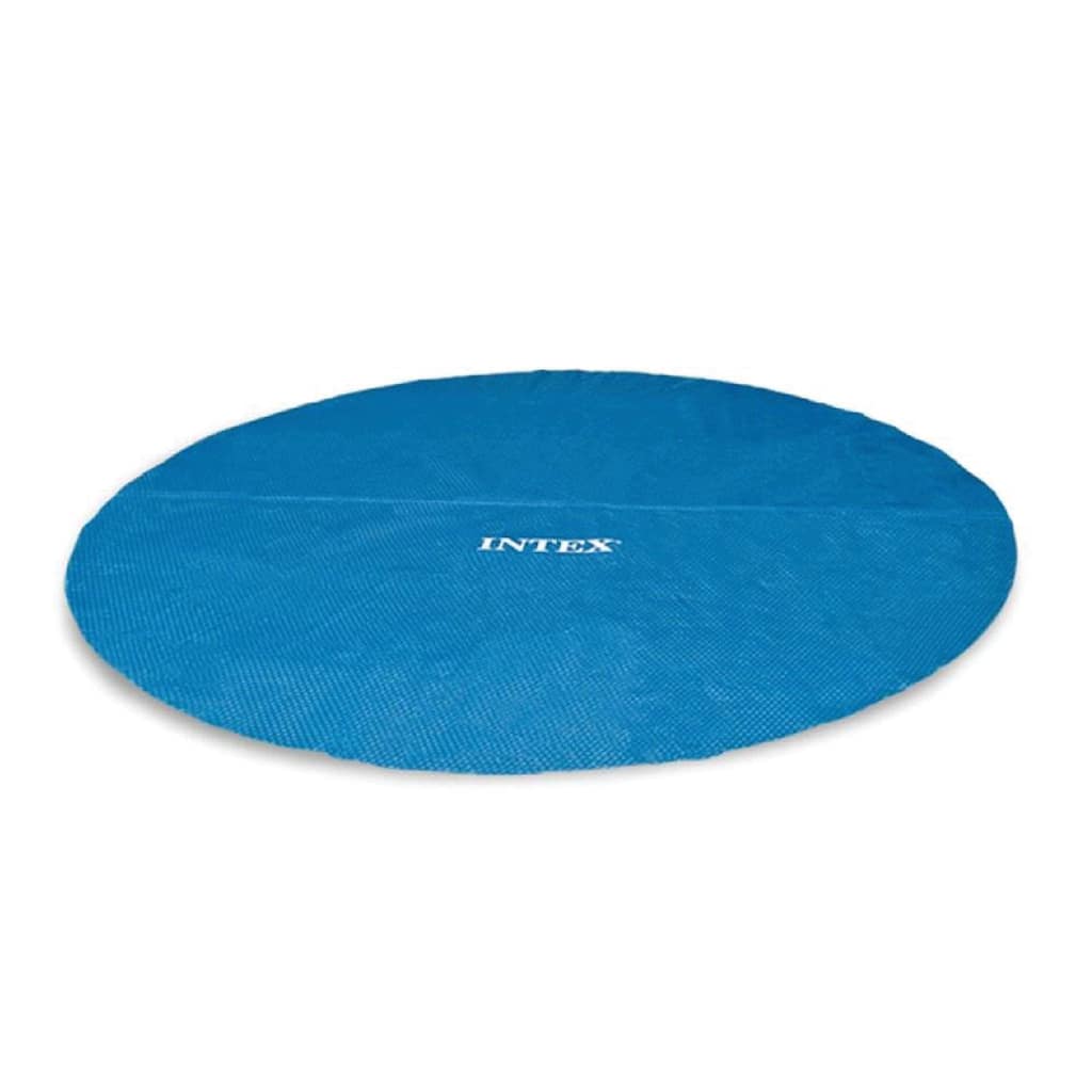 Intex Recreation I Solar Cover for 18ft Diameter Easy Set and Frame Pools Blue - 18 Ft