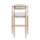 preview thumbnail 42 of 56, Christopher Knight Home Elmore Fabric and Iron 30 Inch Barstools (Set of 2)