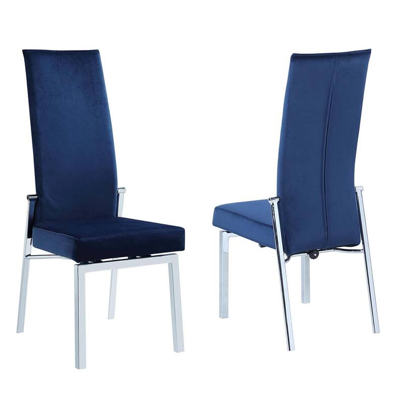 Somette Contemporary Motion Back Side Chair, Set of 2 - N/A