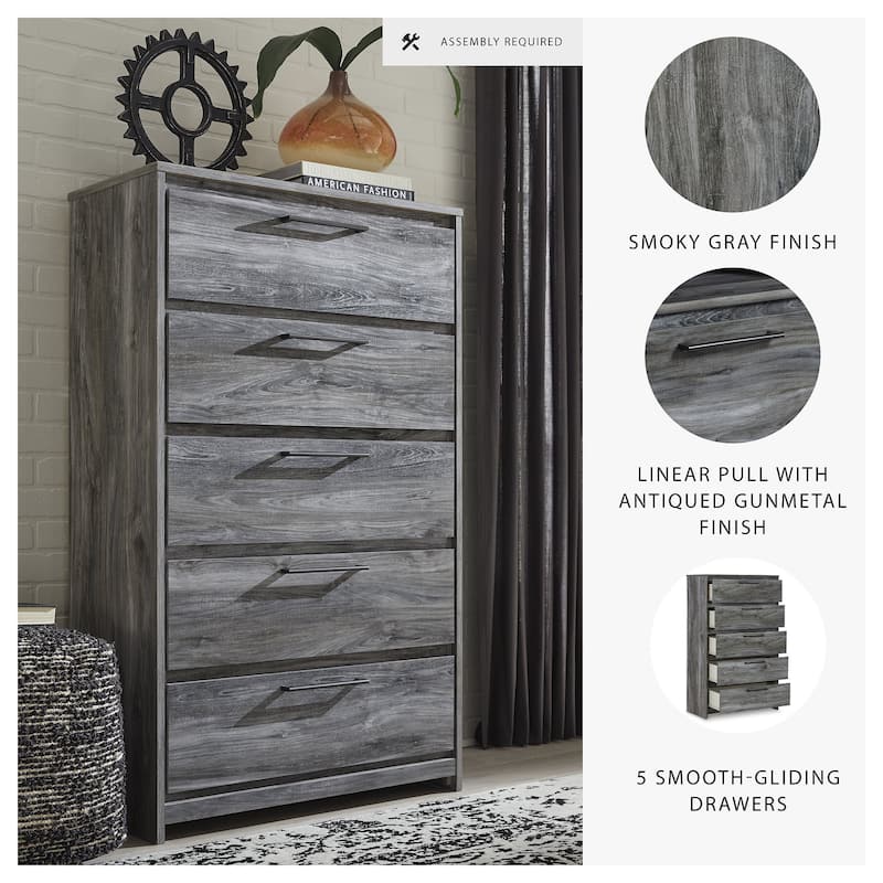Signature Design by Ashley Baystorm Gray Dresser