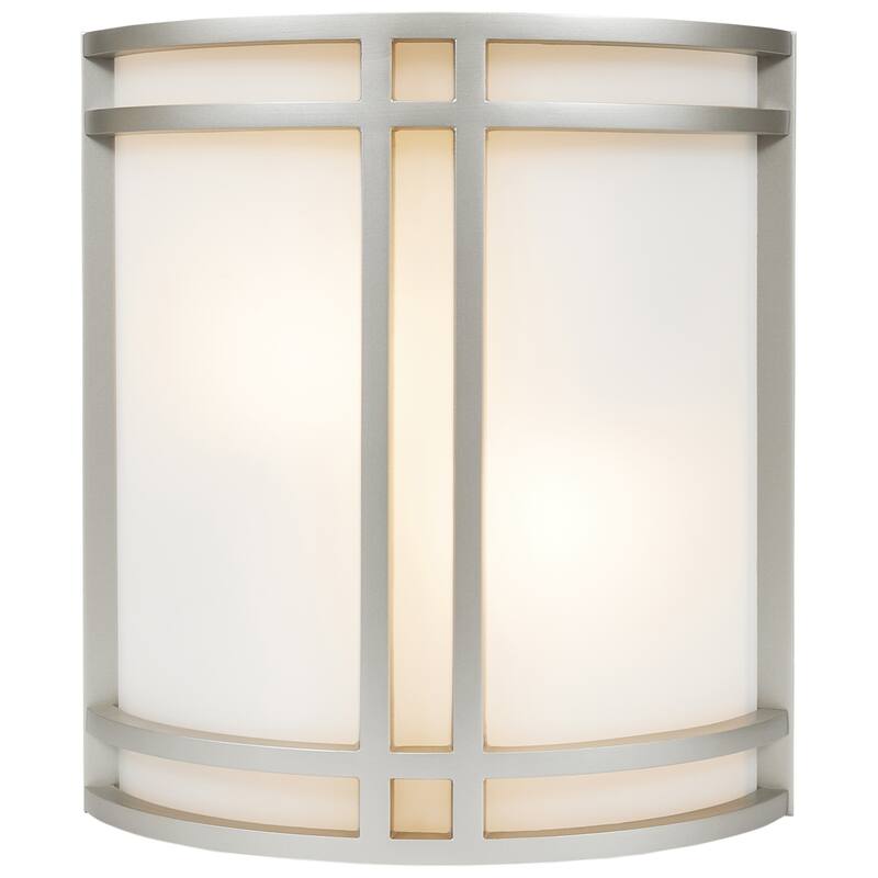 Access Lighting Artemis - 2-Light Wall Sconce - Satin Finish - Opal Glass Shade