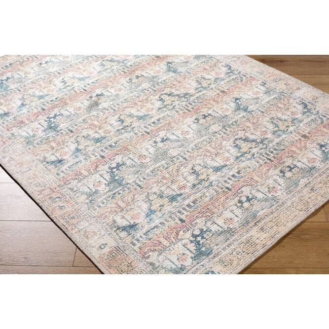 Livabliss Vinny Traditional Washable Area Rug