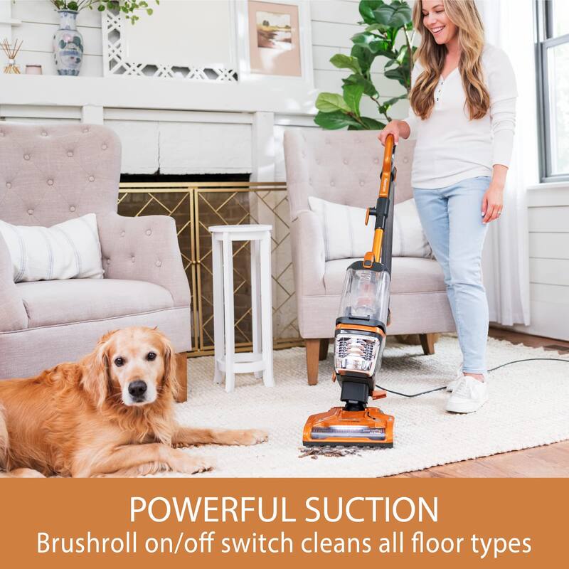 Featherlite LiftUp Bagless Upright Vacuum 2Motor Power Suction