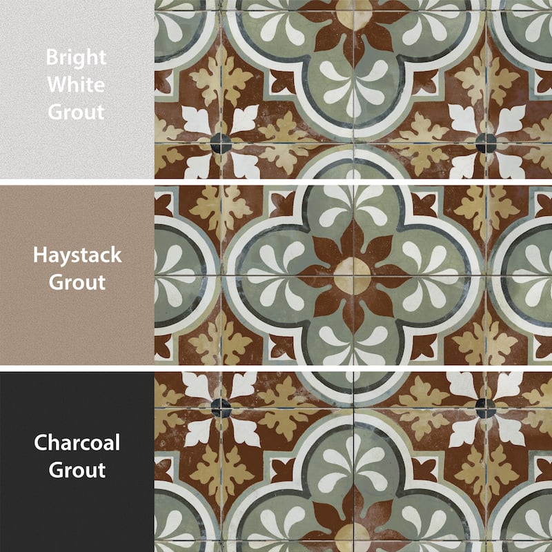 Merola Tile Kings Barna Born 17-5/8" x 17-5/8" Ceramic Floor and Wall Tile
