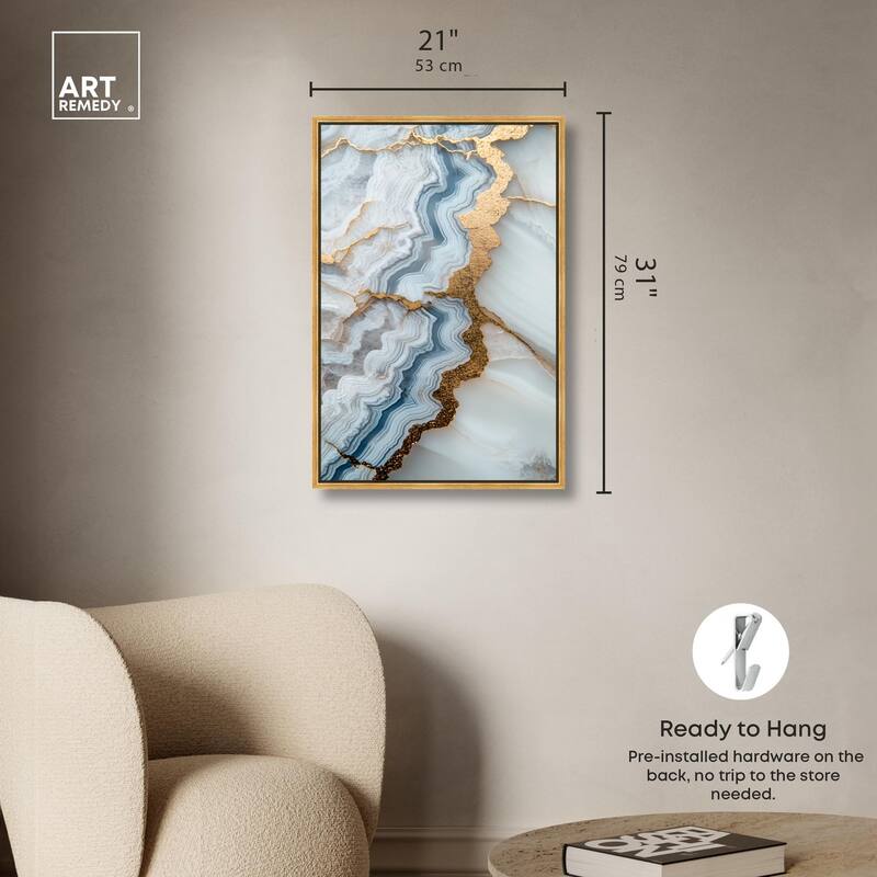 Denim Dreams II Canvas by Art Remedy