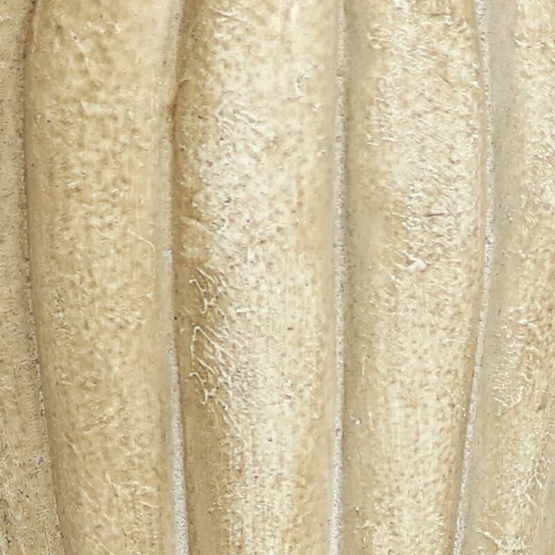 Sunnydaze Grecian Garden Reinforced Concrete Bird Bath - 20.25" H