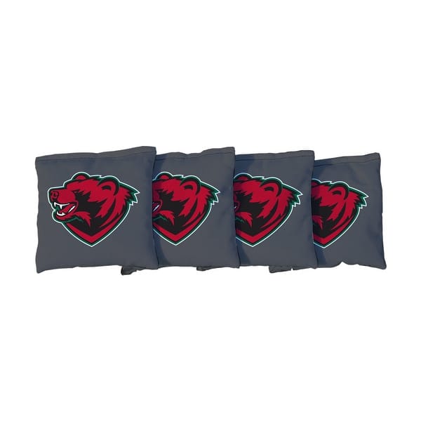 slide 2 of 3, Washington University in St. Louis WUSTL Grey Cornhole Bags All-Weather Resin Filled