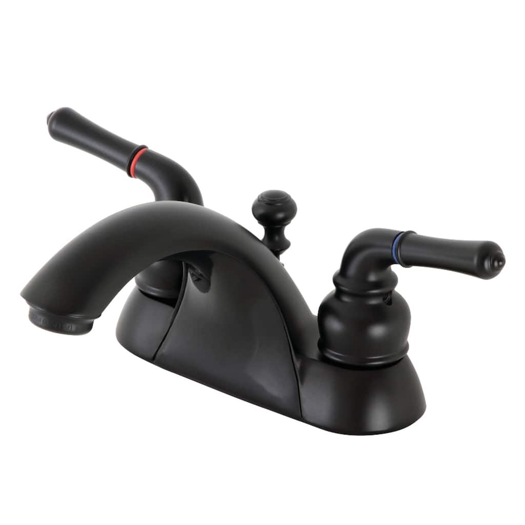 Kingston Brass Naples 4 in. Centerset Bathroom Faucet