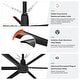 preview thumbnail 10 of 42, 240"/264"/288" HVLS Industrial Ceiling Fan 120V 1-Phase with Aluminum Blades for Warehouse, Factory, Gym, Barn