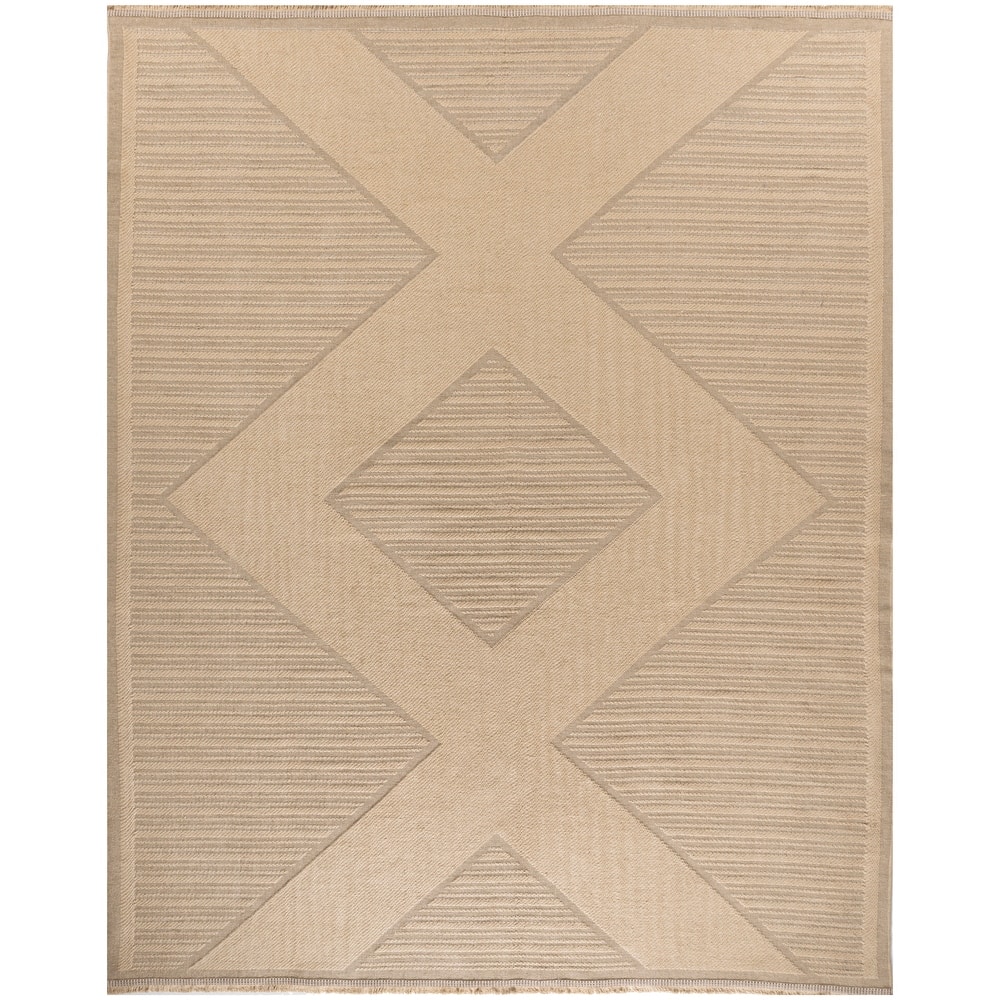Nourison Washable Indoor Geometric Jute Area Rug