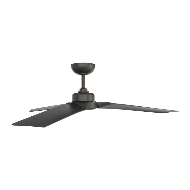 Roboto Indoor and Outdoor 3-Blade Smart Ceiling Fan 62in with Remote Control