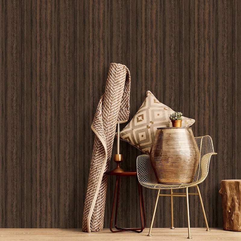 Galerie Wallcoverings Ambiance Nomed Stripe Design Vinyl on Non-woven Matte Wallpaper Roll