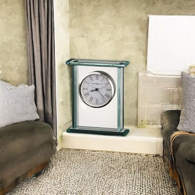 Howard Miller Cooper Modern Sleek Mantel Clock