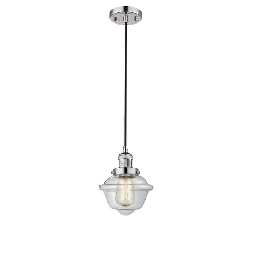 Innovations Lighting Small Oxford Single Light 8" Wide Mini Pendant
