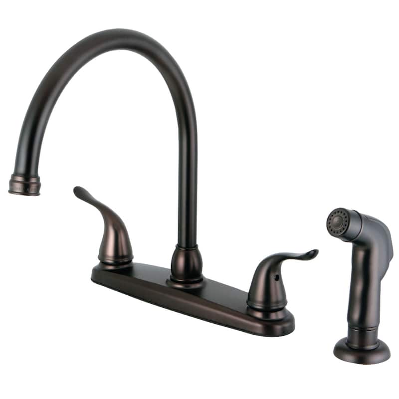 Yosemite 8 in. Centerset Kitchen Faucet with Sprayer