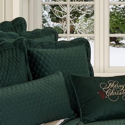 Marissa Evergreen 18 Inch Throw Pillow