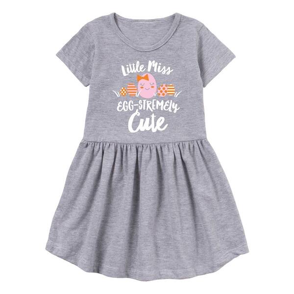 Shop Little Miss Cute Easter Toddler Girl T Shirt Dress W