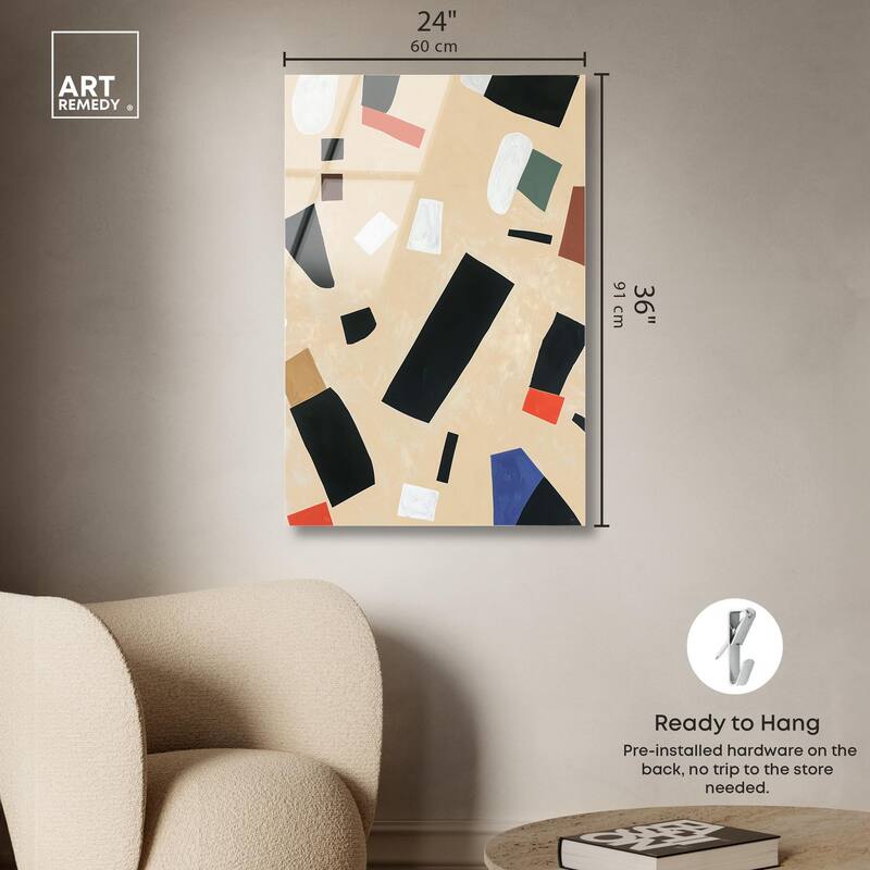 Mindscape Mosaic I Acrylic by Art Remedy, Ready to Hang