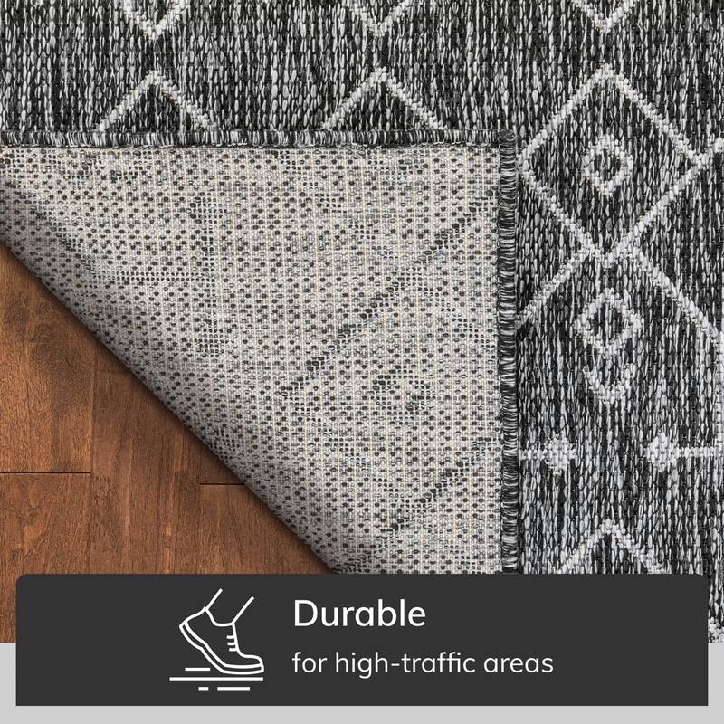 Well Woven Medusa Nord Indoor Outdoor Area Rug