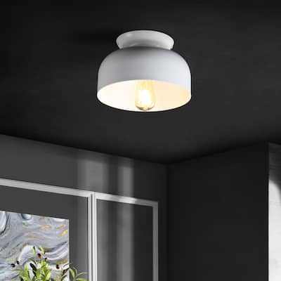 SAFAVIEH Lighting Danica Flush Mount - 10" W x 10" D x 7" H