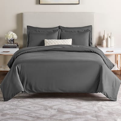 Nestl 5 Piece Duvet Cover Set - Ultra Soft Microfiber Bed Cover