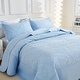 preview thumbnail 106 of 106, MarCielo 3 Piece Cotton Oversized Bedspread Quilt Set Tmonica
