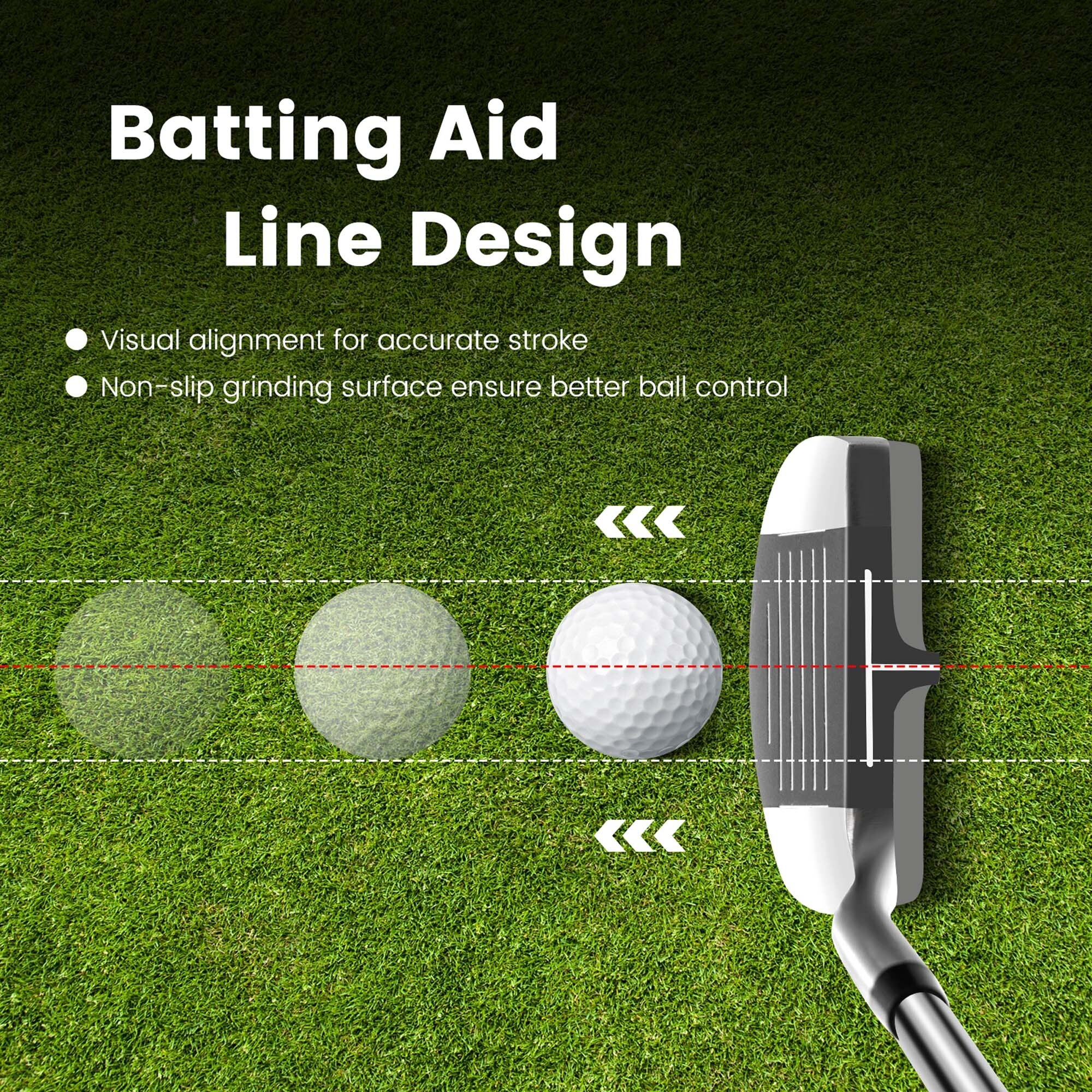 Ultimate Golf Chipper Right-Handed Chipping Club Stainless