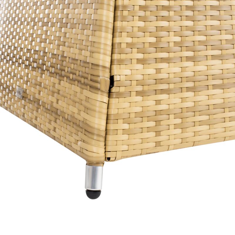 SAFAVIEH Outdoor Living Lorma 4-Piece Patio Set - 55"W x 32"D x 33"H