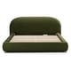 preview thumbnail 37 of 45, Poly & Bark Genoa Bed - Fully Upholstered with Rounded Profile