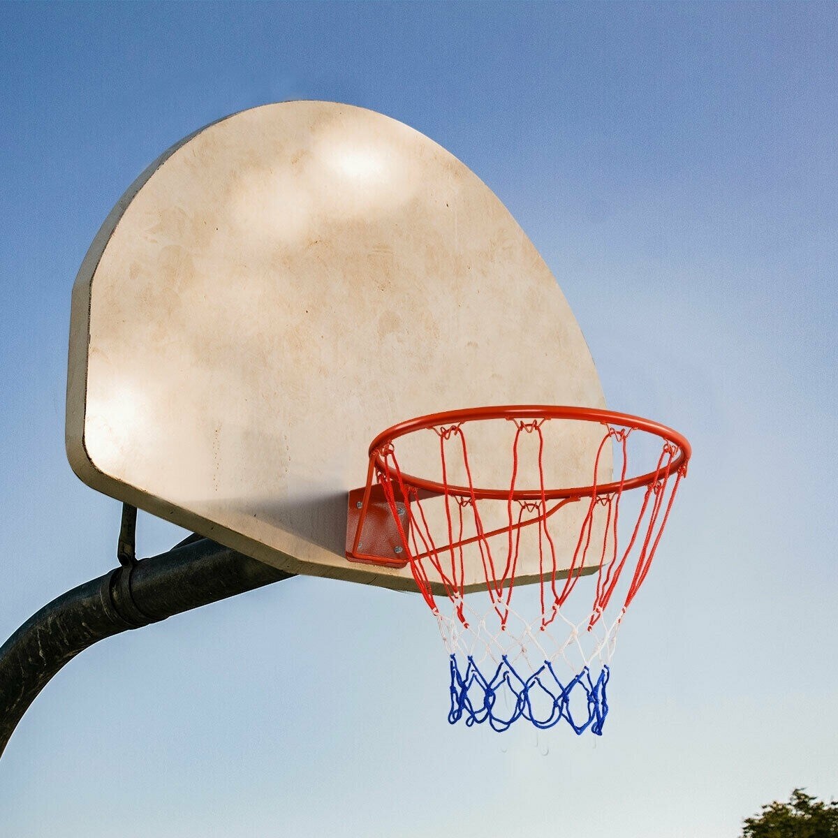 Full Size Basketball Hoop Ring Net Wall Mounted Outdoor Hanging Basket  18"/45cm