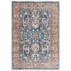 preview thumbnail 15 of 24, SAFAVIEH Heirloom Katrine Traditional Oriental Rug 4' x 6' - Blue/Rust - Rectangle