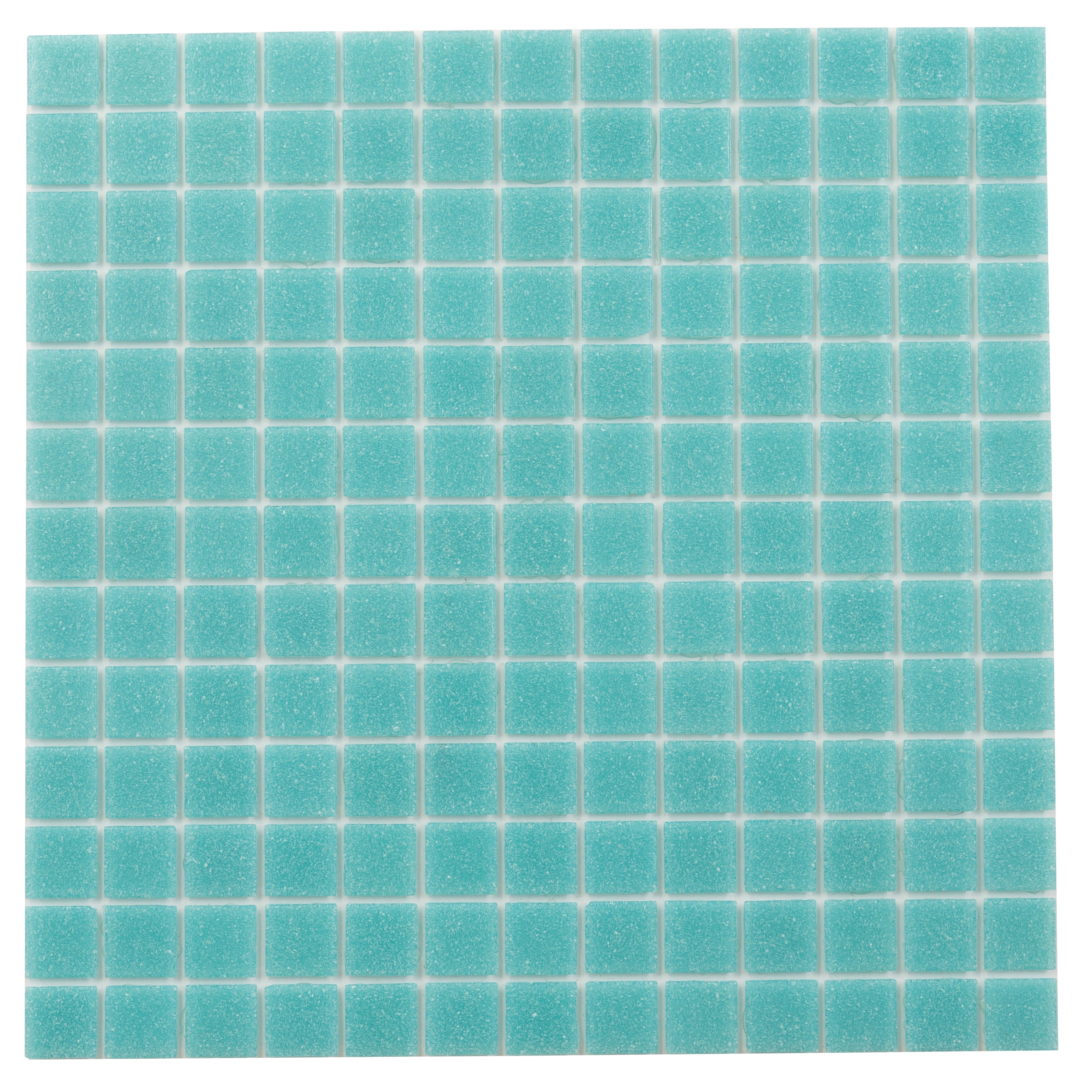 Apollo tile 12" x 12" Dune Glossy Neon Aqua Green Glass Tile (20 sq ft/case) - 20 Pack