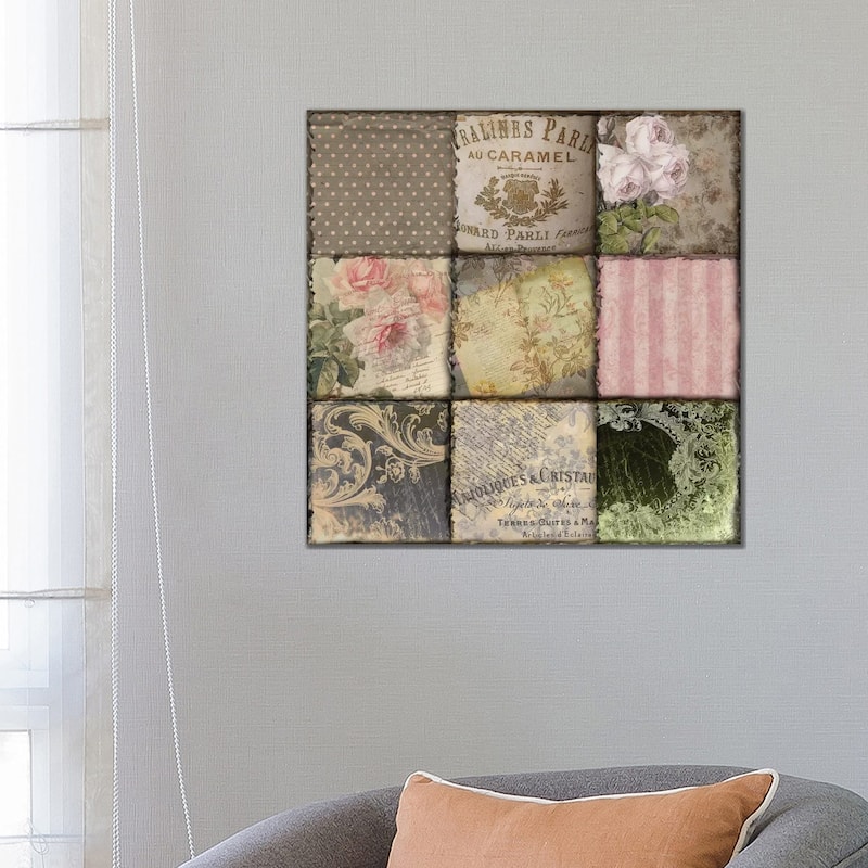 iCanvas "Viva la Paris II" by Color Bakery Canvas Print - 26x26x1.5