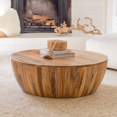 Poly & Bark Goa Mango Wood Coffee Table