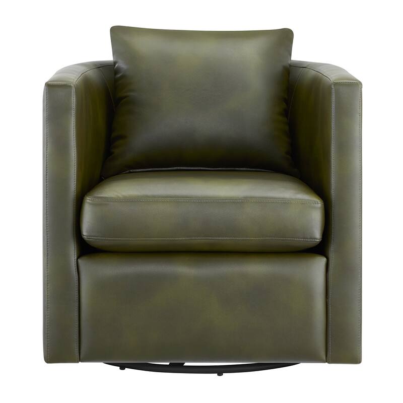 Sutton Performance Swivel Barrel Chair