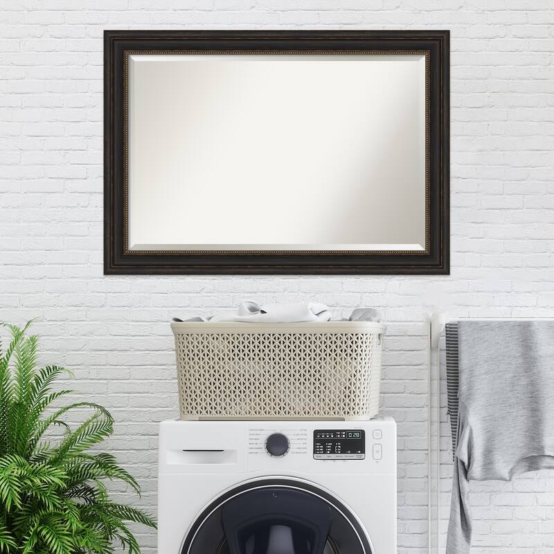 Beveled Wall Mirror - Accent Bronze Frame - Accent Bronze