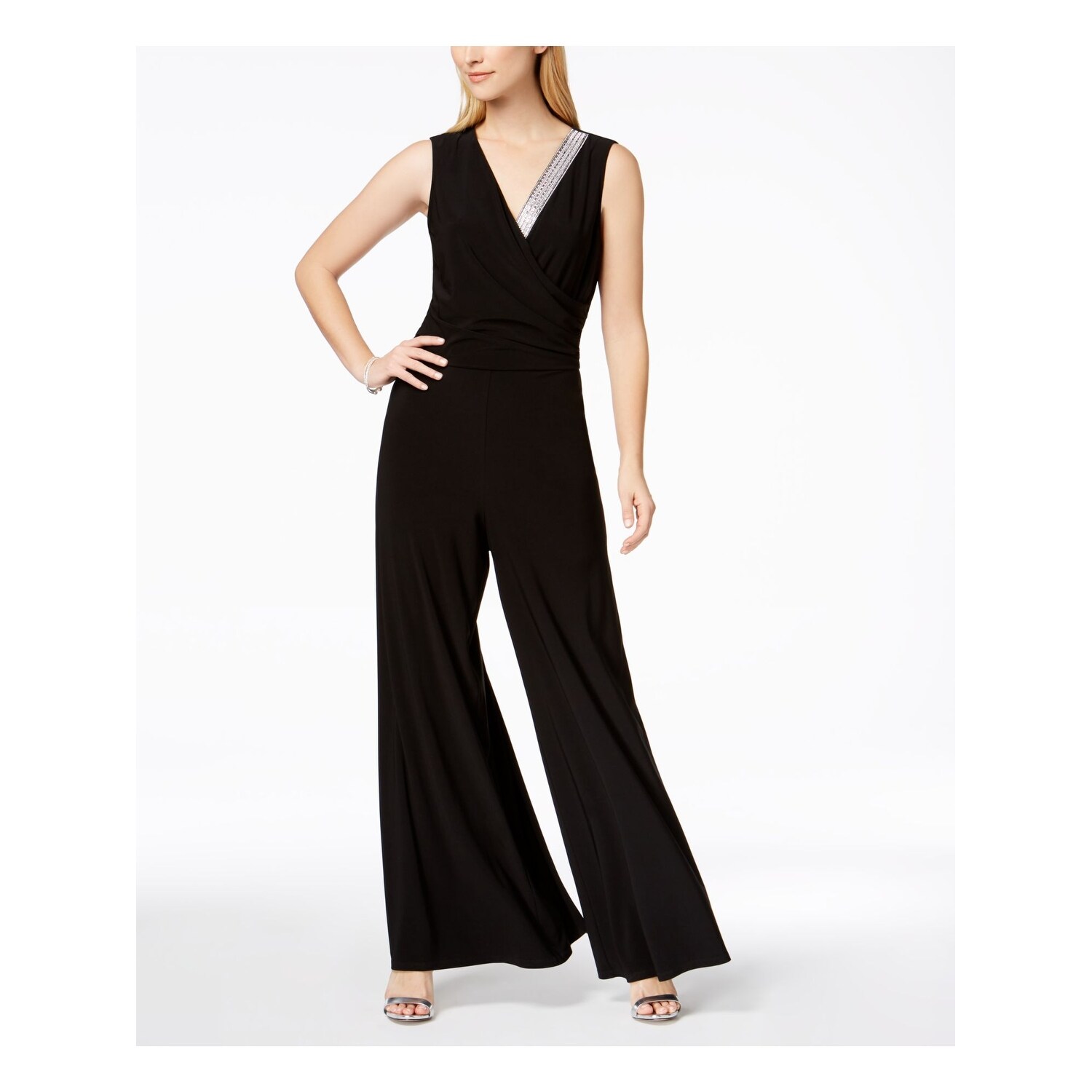 msk sleeveless jumpsuit