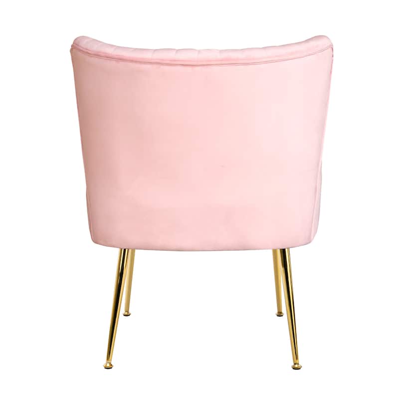 Heaven Contemporary Velvet Upholstered Accent Chair