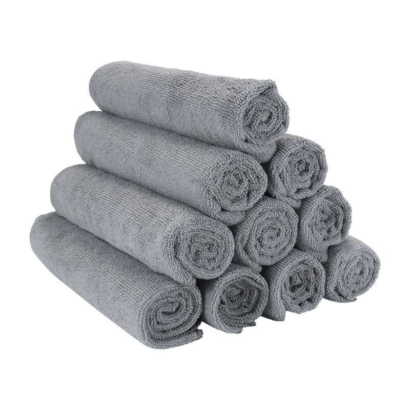 Arkwright Microfiber 12-Piece Hand Towels