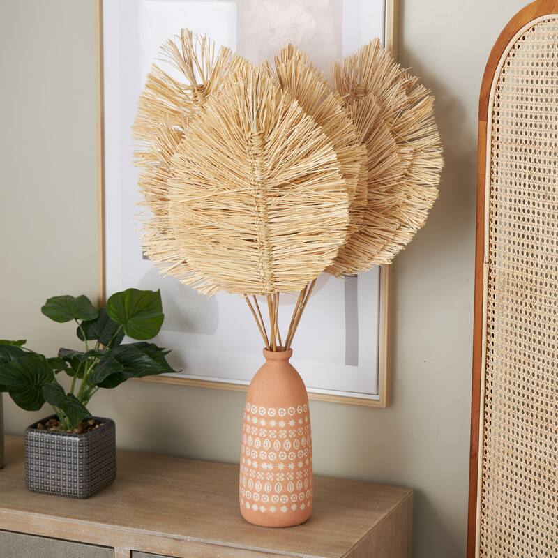 Brown Dried Plant Tall Spear Home Decor Natural Foliage with Sharp Stems