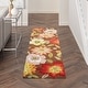 preview thumbnail 77 of 92, Nourison Fantasy Floral Wildflowers Area Rug 2' 3" x 8' - Chocolate - Runner/Rectangle