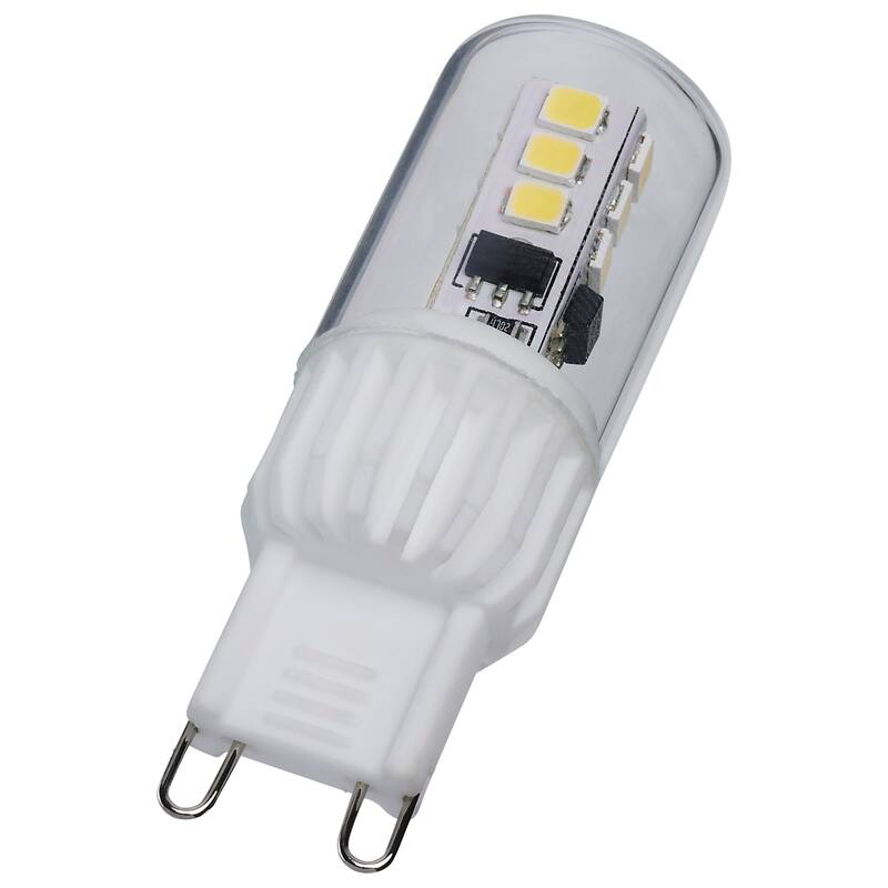 3.5 Watt Mini LED G9 Base 5000K Clear Finish 120 Volt - Clear