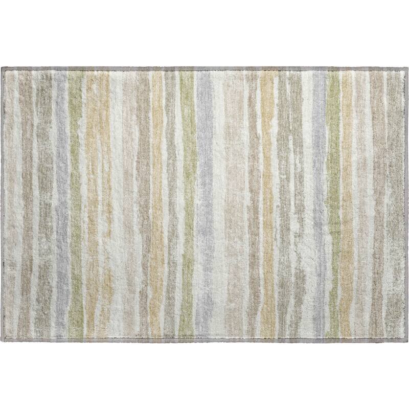 Premium Washable Super Soft Stripe Mayfield Rug