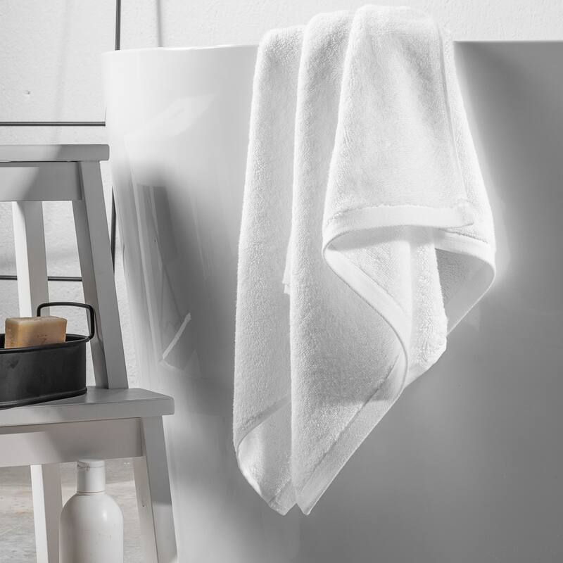 Ecoluxe Organic Bath Sheet - White