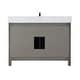 preview thumbnail 134 of 177, Altair Hadiya Bathroom Vanity with Composite Stone Countertop without Mirror