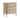 Tampa Linen Three-Drawer Wooden Accent Chest - Beige