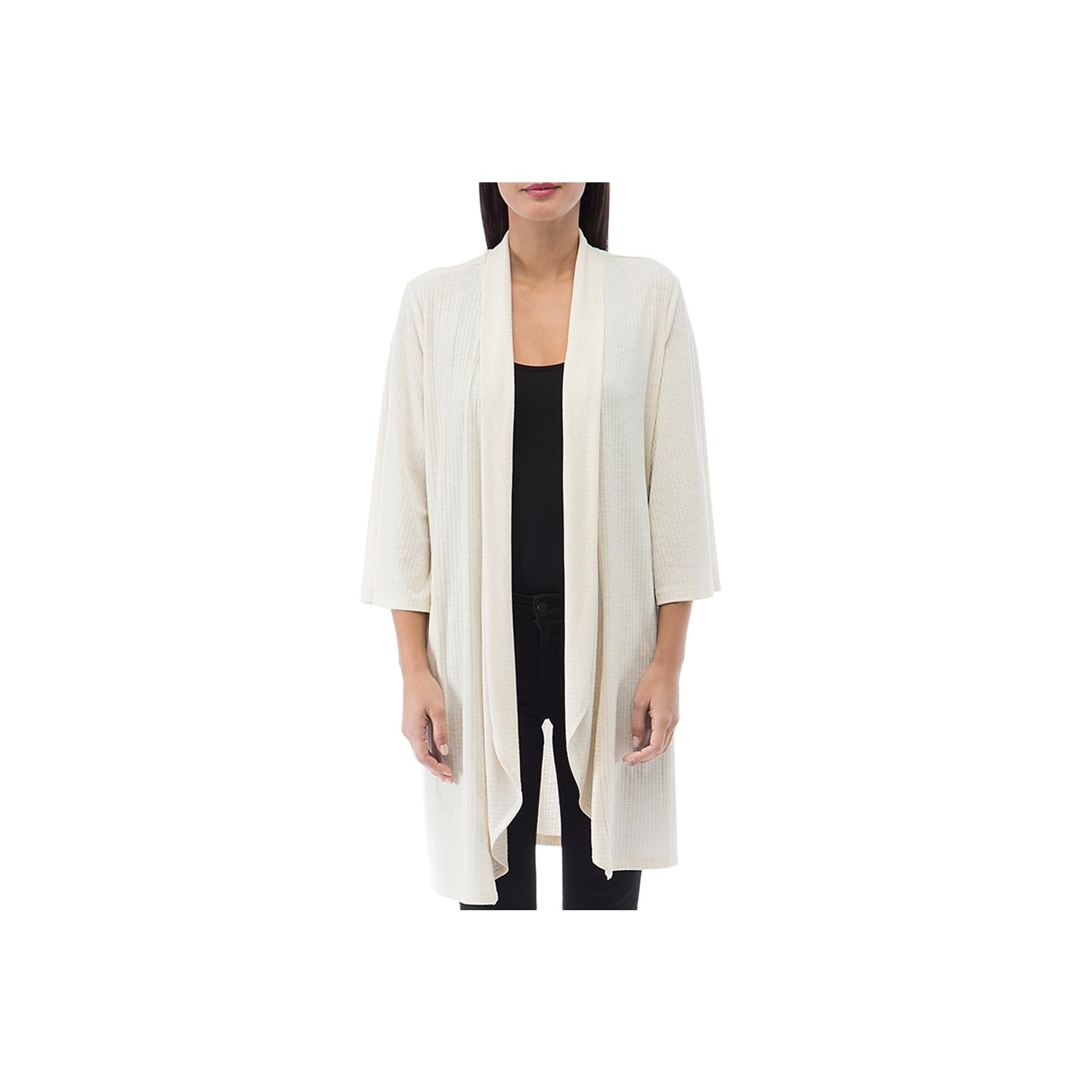 bobeau open front cardigan