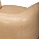 preview thumbnail 7 of 9, Liberty Furniture Donovan Leather Upholstered Swivel Accent Chair - Tan - Width 36" x Depth 33" x Height 28"