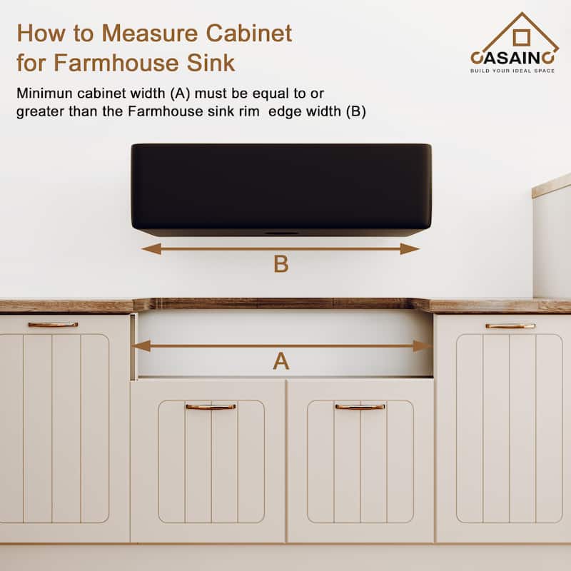 All-in-One Kit Fireclay Single Bowl Farmhouse/Apron-Front Kitchen Sink with Pull Down Sprayer Kitchen Faucet and Accessories