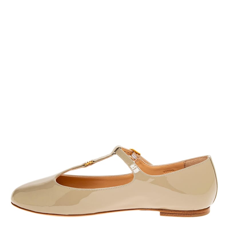 Chloe Marcie Ballerina Flats - City Grey